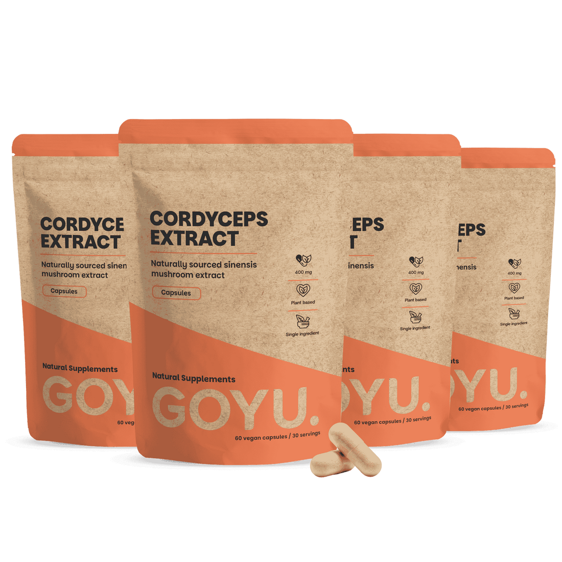 Cordyceps Extract Capsules 400 mg