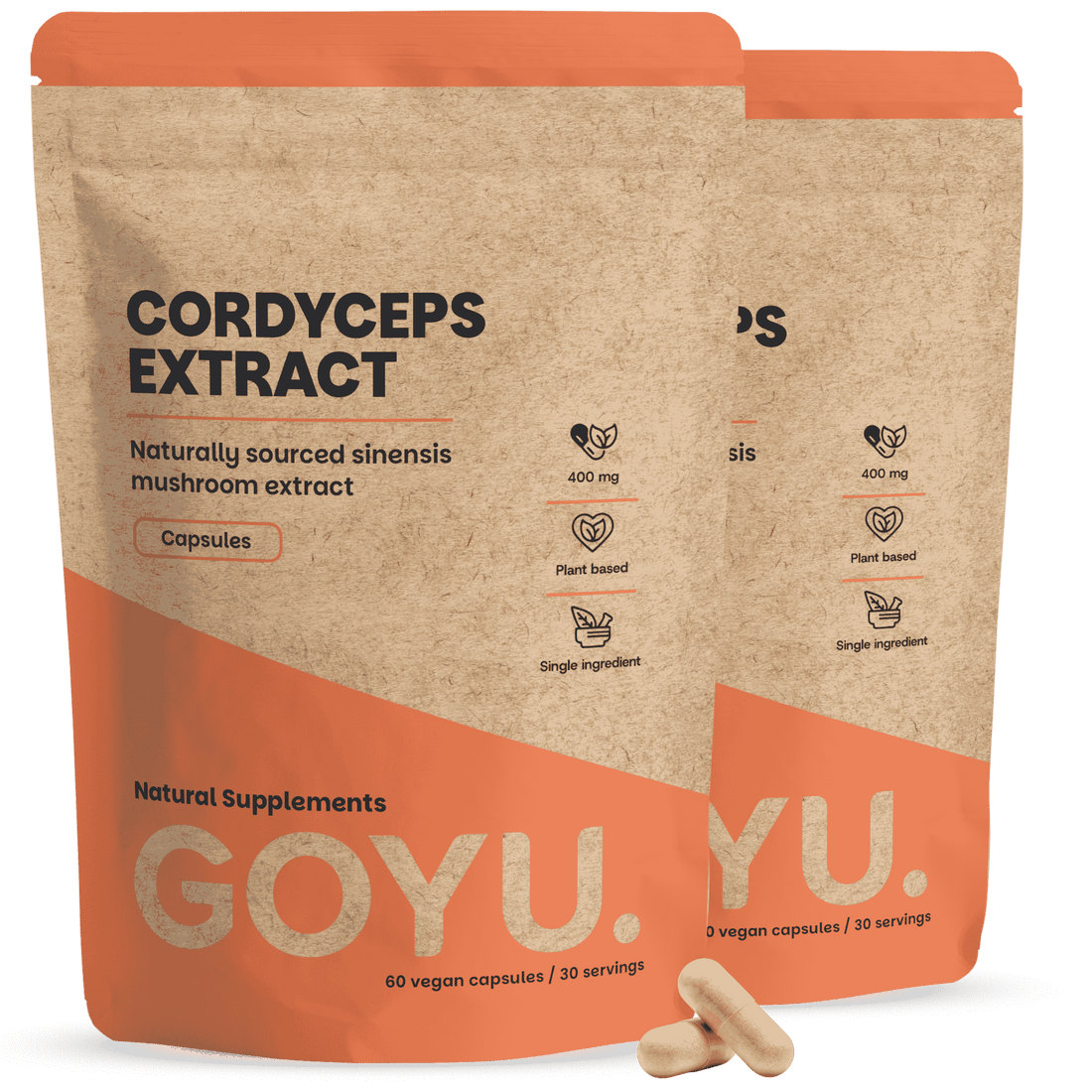 Cordyceps Extract Capsules 400 mg
