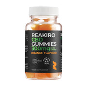 Gomitas Veganas de CBD 300mg 30pcs - Sabor Naranja