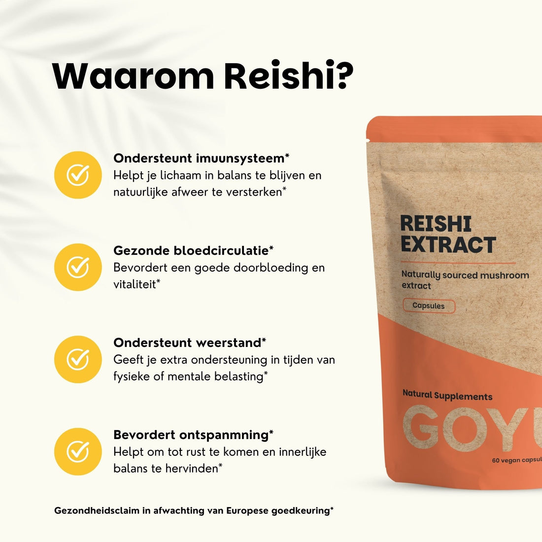 Reishi Extract 400 mg Capsules