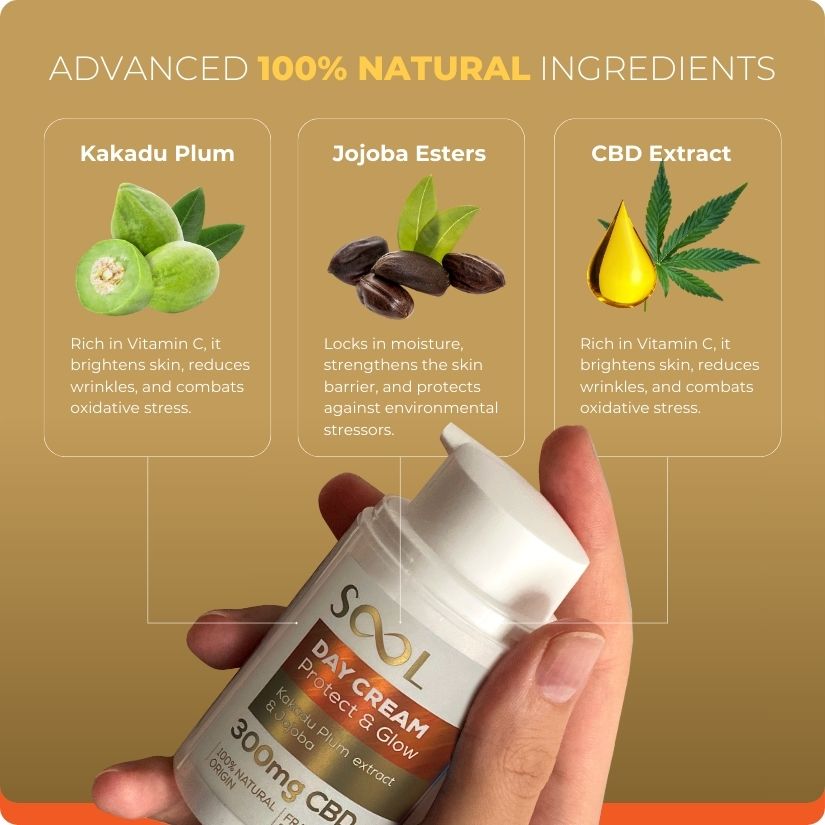 Crema Facial de CBD Soothe & Nourish