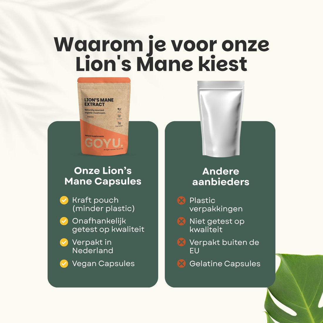 Lion's Mane Extract Capsules 400 mg